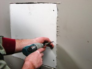 patching a drywall