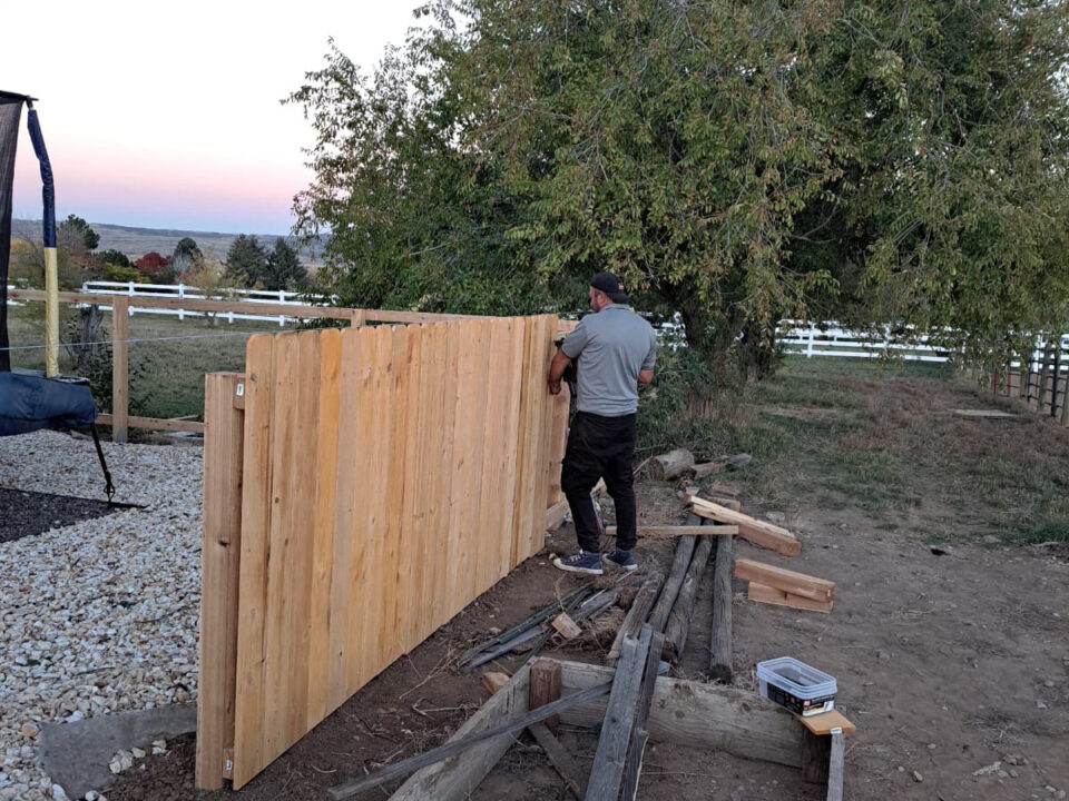 Colorado wood fence installers